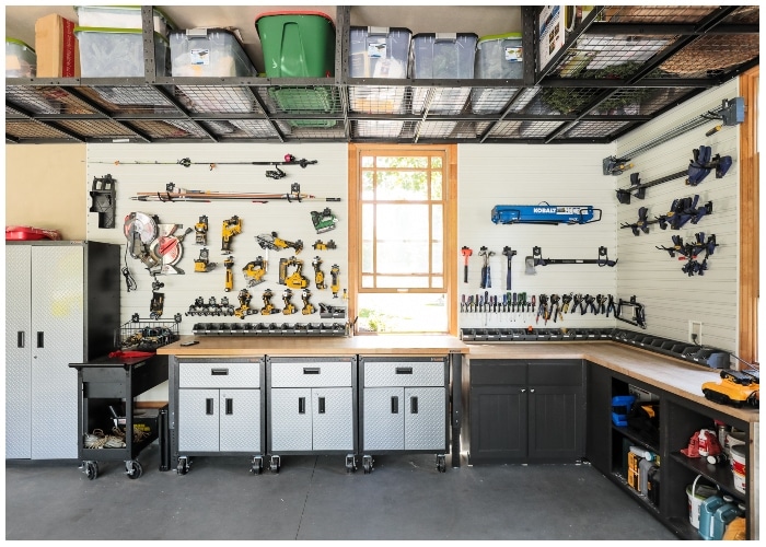 The Best Home Garage Organization System - My Homier Home